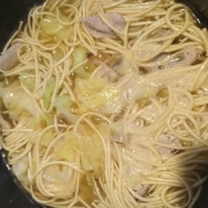 鍋用ラーメンで作る！即席野菜ラーメン★